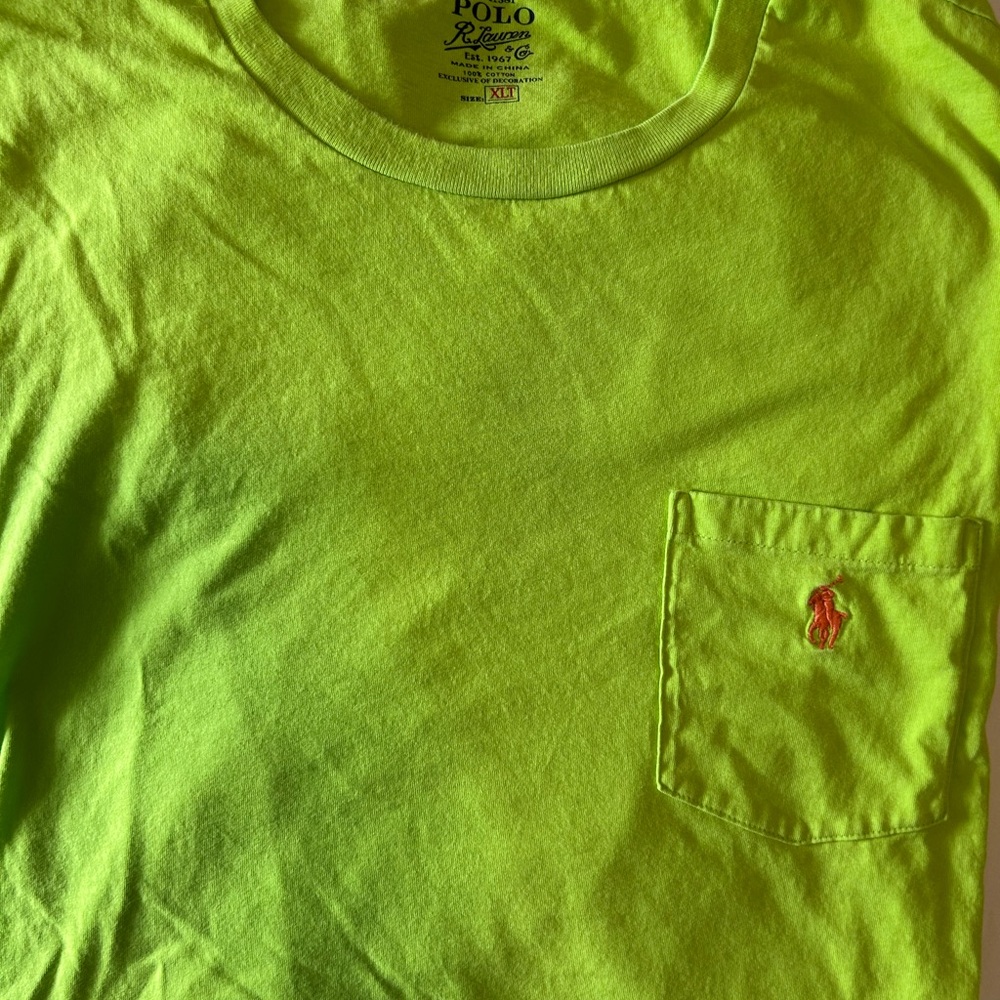 Polo by Ralph Lauren Bright Green Tee